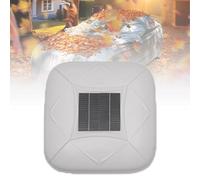 NzEupno Telo Copriauto Intelligente con Ricarica Solare, Coperture Esterne Complete Automatiche con Telecomando, Protezione Rapida per La Tua Auto, Misura Universale per Berline, MPV, SUV White-YXXL