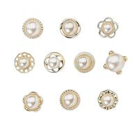 Nzexlyva 10 spille da donna per fermare gli spazi aperti, spille per camicie e camicette, bottoni di sicurezza invisibili per borse, magliette, vestiti, cappelli, decorazioni