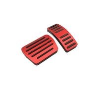 NZGZLMMETK Poggiapiedi Pedali Pedali Freno Dell'acceleratore Carburante Custodia Antiscivolo per Jetour per Dashing X70 Plus X70M X70S X90 Plus X95 2020-2024(AT Red)