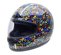 NZI Activy Junior Space Full Face Casco da Moto, Pirates, 60-61
