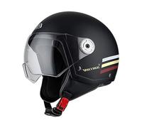 NZI Vintage 3 Casco, Senza genere, Triband Black&Burgundy, XS