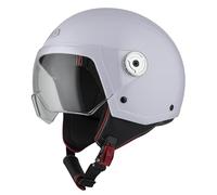 NZI Vintage 3 Casco, Uomo, Pearl White, X-Small
