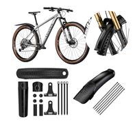 Nzkeuf Parafango MTB, Universali Parafango Bicicletta Anteriori e Posteriori per Bici Corsa 24-29 Pollici, Mud Guard, Quick Release, Montaggio Senza Fori, Parafanghi per Mountain Bike, Bici Corsa