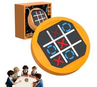 Nzkeuf Tic Tac Toe 4 in 1, Gioco Tris Elettronico, tris gioco per bambini, Console di gioco di puzzle portatile, Giochi Scacchiera da Viaggio per Auto, Regalo Educativo per Bambini e Adulti