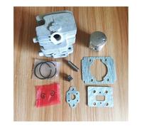 NzMRZe Kit Cilindro pistone 34 mm Adatto for decespugliatore soffiatore Tosaerba HB2302 Set Fasce Elastiche Perno Clip con Guarnizione Cuscinetto