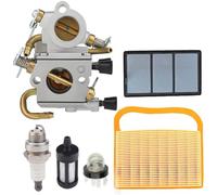 NzMRZe Kit di Messa a Punto del carburatore TS420 TS410 con Filtro dell'Aria Adatto for troncatrice for Cemento TS410Z TS420Z C1Q-S118 4238 120 0600 Carb