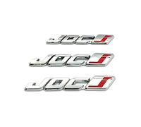 NZNVKCFL Moto Serbatoio Ruota Adesivo in Plastica Segno Decorativo Impostato per Yamaha per Jog Jog-i Jogi50 Jogi100 Jogi125 Distintivo Dell'emblema della Decalcomania