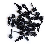 NZP07 nero tira zip per Nylon Zip No 7 - confezione da 30