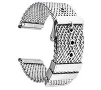 NZVCQVPU 1,0 cinghia milanese a maglie per un braccialetto di orologio in acciaio inossidabile a spessore 3 mm 18/22/22/24 mm
