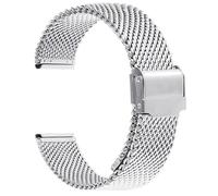 NZVCQVPU 1,0 cinghia milanese a maglie per un braccialetto di orologio in acciaio inossidabile a spessore 3 mm 18/22/22/24 mm