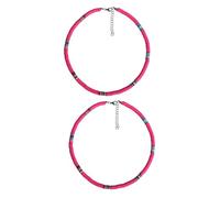 NZVCQVPU 2 perline bianche, 45X0.6cmx2pcs, Standard, Standard