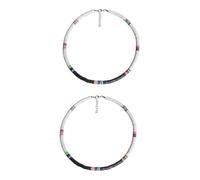 NZVCQVPU 2 perline bianche, 45X0.6cmx2pcs, Standard, Standard