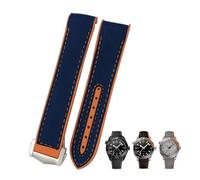 NZVCQVPU 20 mm da 22 mm Candidatura a corda da guardia 300 600m Cingcio di orologio arancione