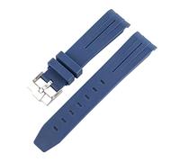 NZVCQVPU 20mm Rubber Watchbands With Pin Buckle For 20mm Watch Strap Waterproof Silicone Bracelet Watch Accessories Parts with Tools