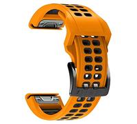 NZVCQVPU 22mm 26mm Watch Band For Fenix 7X 7 6 6X 5 5X 3HR/EPIX/MARQ/Approash S62/TACTIX DELTA Silicone Easy Fit Sport Wrist Strap
