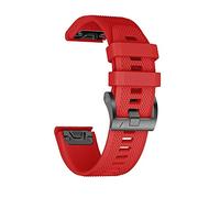 NZVCQVPU 26 22MM Official Watchband for Fenix 7 7X Epix/Coros VERTIX/VERTIX 2 Watch Quick Release Silicone Easyfit Wristband Strap
