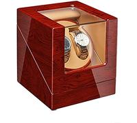 NZVCQVPU Automatic Watch Winder Box Automatic Double Watch Winder Box Luxury Wooden Storage Case 5 Rotation Mode AC Adapter and Battery Powered beautiful scenery