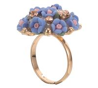 NZVCQVPU Ceramica la ghirlanda floreale decorata delicata donna in lega di zinco