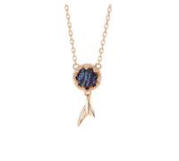 NZVCQVPU Collana per donna collana femmina catena clavicola tendenza semplice a forma di pesce design alla moda regalo di compleanno girocollo collana
