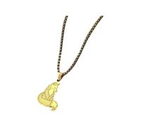 NZVCQVPU Collana volpe per donne e uomini, ciondolo di piede per animali di volpe con zircone, collana iniziale di Fox Girl, gioielli volpi per donne, gioielli Therian