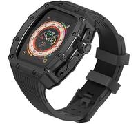 NZVCQVPU Elastico della custodia in lega in lega in metallo , per sostituzione Ultra 8 49mm Series , Watch Case Sport Class Mod Kit , per iWatch Series 49mm Sostituzione Accessori di ricambio