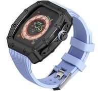 NZVCQVPU Elastico della custodia in lega in lega in metallo , per sostituzione Ultra 8 49mm Series , Watch Case Sport Class Mod Kit , per iWatch Series 49mm Sostituzione Accessori di ricambio
