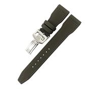 NZVCQVPU For IWC Le Petit Prince Big Pilot IW3777 Black Sport Fiber Canvas Watch Strap 20mm 21mm 22mm Nylon Leather Watchband