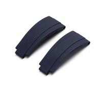 NZVCQVPU For Rubber Watch Strap 20mm,21mm with silver buckle Watch bands