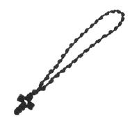 NZVCQVPU Intrecciati vintage fatti a mano per uomini donne religiose crocifisso lieve di fede etnica accessoria quotidiano promemoria spirituale