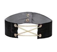 NZVCQVPU Jewelry Velvet with Chain Collar Necklaces Alloy Necklace Jewelry Gift for Women
