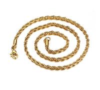 NZVCQVPU Nome collana, collane in corda in acciaio inossidabile per girls da adolescenti regalo per la mamma