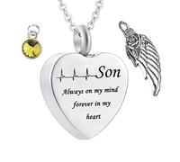 NZVCQVPU Personalized, Steel Son Always on My Mind... for Men with Funnel Kit & Bag