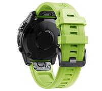 NZVCQVPU QuickFit 26mm 22mm Watch Band For Fenix 7X 7 6X 6 5X/EPIX/Instinct 2/Descent Mk2i Quick Release Silicone Strap Wristband
