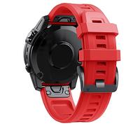NZVCQVPU QuickFit 26mm 22mm Watch Band For Fenix 7X 7 6X 6 5X/EPIX/Instinct 2/Descent Mk2i Quick Release Silicone Strap Wristband