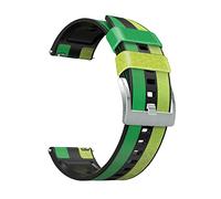 NZVCQVPU Silicone+Leather 22mm Smart Watch Band For Venu 2 VENU2 Vivoactive 4 Wrist Strap Forerunner 745 Watchband Bracelet Correa