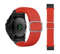 NZVCQVPU Smart Watch Braided Stretch Nylon Band For Fenix 7 7X 6 6X Pro 5 5X Plus 3 3HR D2 Epix 22 26MM Wristband Straps Correa