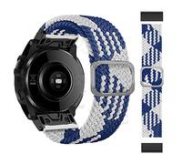 NZVCQVPU Smart Watch Braided Stretch Nylon Band For Fenix 7 7X 6 6X Pro 5 5X Plus 3 3HR D2 Epix 22 26MM Wristband Straps Correa