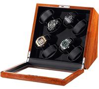 NZVCQVPU Solid Wood Watch Winder 8 Automatic Watch Winder Box with Quiet Motor Glass Top AC Adapter Battery USB Powered beautiful scenery