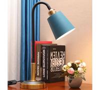 NZVCQVPU Studio Studio Leggi la spia lampada camera da letto comodino da comodino Office di protezione degli occhi 1, moderno luci del desktop di lusso leggero, lampada
