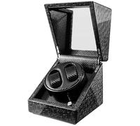 NZVCQVPU Winder Automatic Winder, Blue LED Light Quiet Motor 5 Rotation Modes Watches Box Good Times Winder
