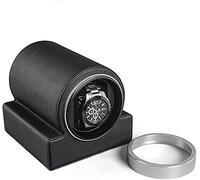 NZVCQVPU Winder Automatic Winder,Watches and Jewelry Automatic Single Winder, Mechanical Watches Storage Boxes - 800g Good Times Winder