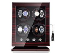 NZVCQVPU Winder Automatic Winder Winder Case Avvoltore automatico, cuscinetto regolabile a 8 posizioni, illuminazione integrata e ultra-silentino (colore: 4) Winder