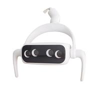 NZVZGKTNTW Lampada for Esame Chirurgico Orale Dentale, Lampada for Esame Orale A 4 LED con Luminosità Regolabile for Poltrona Odontoiatrica, for Clinica Ospedaliera