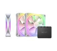 NZXT F120 RGB DUO Triple Pack PC Case Fan 12 cm White 3 pz. - Nouvo