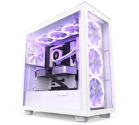 NZXT - Case H7 Elite Midi Tower ATX, micro ATX, Mini-ATX 4 Porte USB 3.2 Colore Bianco (Finestrato)