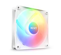 NZXT F120 RGB Core - RF-C12SF-W1 - Ventola RGB montata su hub 120mm - 8 LED indirizzabili singolarmente - Valori elevati di pressione statica e di flusso d’aria - Controllo PWM - Bianco