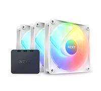 NZXT F120 RGB Core Triple Pack - 3 Ventole da 120 mm Con Hub e Controller - 8 LED Indirizzabili - Lame Semitraslucide - Alta Pressione Statica e Flusso d'Aria