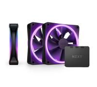 NZXT F120 RGB DUO, PWM, 120 mm, confezione da 3 - nero