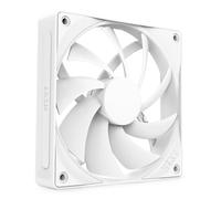 NZXT F120Q | Ventola silenziosa 120mm | Aspirazione o scarico | Telaio smussato e flusso concentrato | Cuscinetti fluid. | Rumore ridotto | Controllo PWM | Bianco