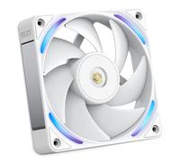 NZXT F120X - Ventola PC Performance RGB PWM 120mm - Bianco | Ventola RGB performance 120mm con massimo flusso d'aria e pressione statica. Raffreddamento high-RPM con luci CAM-sync.